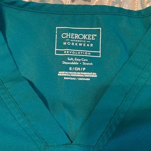 Green Cherokee Scrub Set